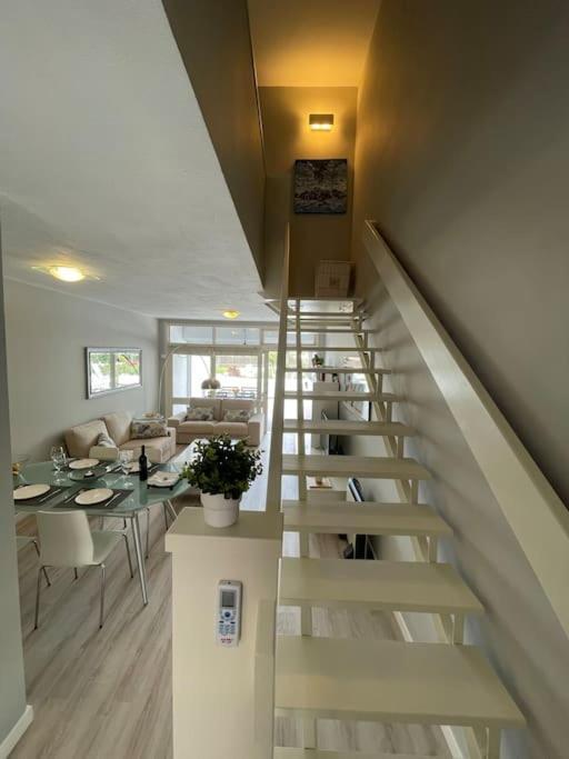 Apartamento Puerto Rico - Primera Linea De Playa Mogán Eksteriør bilde