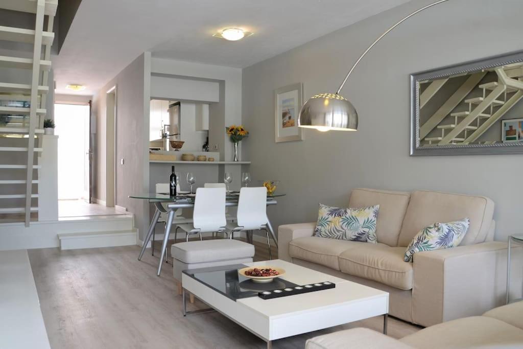 Apartamento Puerto Rico - Primera Linea De Playa Mogán Eksteriør bilde