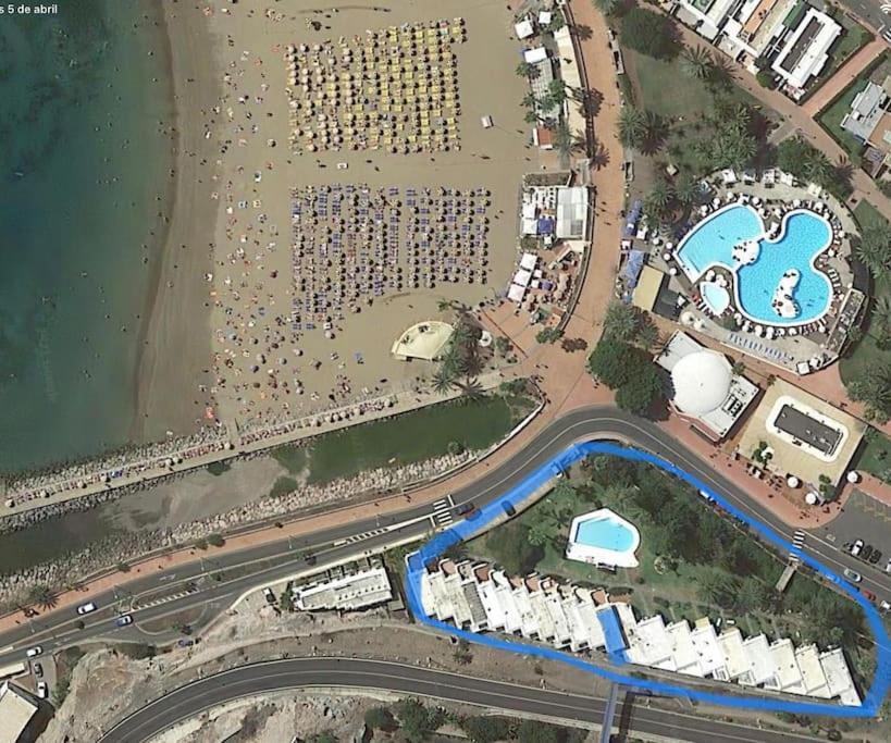 Apartamento Puerto Rico - Primera Linea De Playa Mogán Eksteriør bilde